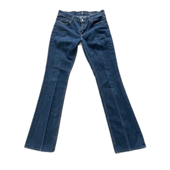 Women's 7 For All Mankind High Waist Boot Cut Denim/Blue Jeans Size 29 - Picture 11 of 11